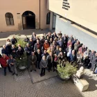 Fotografia dels participants en la trobada de jutges i jutgesses de pau a Juneda. - JUSTÍCIA
