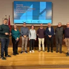 Participants en el debat celebrat ahir a l’IEI. - BISBAT DE LLEIDA