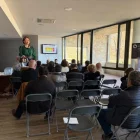 Imatge de la reunió feta ahir a Àger. - AJUNTAMENT D’ÀGER