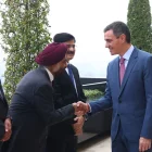 Pedro Sánchez es va reunir ahir amb potencials inversors indis. - EFE/ FERNANDO CALVO/MONCLOA