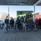 L’entrega de les bicicletes als 10 nous usuaris de LABici.