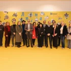 Photocall inaugural d’Animac al vestíbul del Teatre de la Llotja amb autoritats, organitzadors i convidats a la gala de la 30 edició. - PAU PASCUAL PRAT