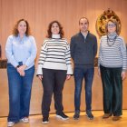 Presentació de la moció de confiança amb sis membres actuals del govern.