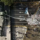 La policia intenta frenar les protestes amb rajos d’aigua. - EUROPA PRESS