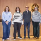 Els sis membres del govern en minoria d’ERC i PSC. - LAIA PEDRÓS