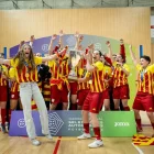 Désirée Bello va ser campiona amb Catalunya S16. - FCF