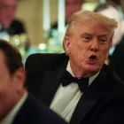 Imatge de Donald Trump de dissabte passat. - EFE/SAMUEL CORUM / POOL