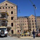 Imatge de l’avenç de les obres.