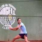 Astrid Rogés, del CT Urgell, durant la seua participació en la passada edició del Tennis Europe.