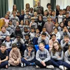 Alumnes de l’Escola Pompeu Fabra de Mollerussa van visitar ahir el consistori de la seua ciutat. - AJUNTAMENT DE MOLLERUSSA