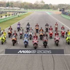 MotoGP va organitzar ahir la tradicional foto amb tota la graella, amb els Márquez al capdavant. - MOTOGP