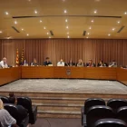 El ple va mostrar les tensions entre els grups polítics. - R.BALAGUER.