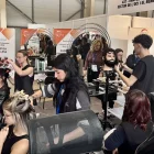 L’estand d’Imatge Personal del Torre Vicens va ser un dels més freqüentats. - JORDI ECHEVARRIA