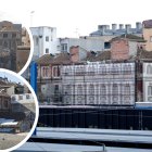 Posen lones per al rentat de cara de l'històric edifici modernista de La Meta de Lleida
