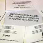 Paperetes i sobre de les eleccions agràries 2026