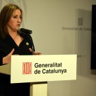 Raquel Serrat, coordinadora nacional d'Unió de Pagesos, en la valoració dels resultats electorals.