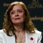 L’actriu nord-americana Susan Sarandon, ahir a Barcelona. - EFE