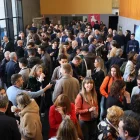 L’encontre va omplir de professionals el Teatre L’Amistat. - J.GÓMEZ