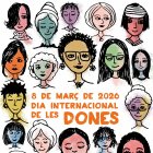Cartell promocional del Dia Internacional de les Dones 2026 a Lleida