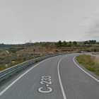 Un tram de la C-233 a la Granadella.