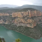 La zona del Mirador del Balconet, des d’on es pot veure el pantà de Camarasa, Terradets i el Doll. - ESMERALDA FARNELL