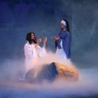 Una escena de la Passió de Cervera.