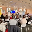 Una de les presentacions ahir a Gardeny, en el marc de la jornada Women Techmakers Lleida. - AJUNTAMENT DE LLEIDA