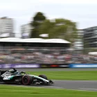 El pilot de Mercedes George Russell durant la sessió de classificació a Albert Park. - EFE