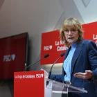La portaveu del PSC, Lluïsa Moret, va dir que no contemplen cap altra alternativa que tenir pressupostos. - EUROPA PRESS