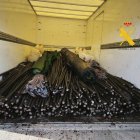 Material recuperat per la Guardia Civil en l'operatiu.