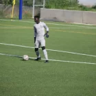 El porter del Tremp durant un partit.