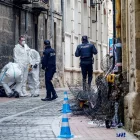 Agents de la Policia Nacional treballen al lloc dels fets. - EUROPA PRESS