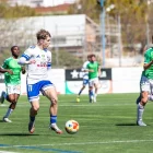 Marc Scuri, en una internada a l’àrea rival per la banda dreta de l’atac. - JOSEP M. RIBES