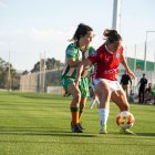 Les lleidatanes s'han avançat dues vegades al marcador amb gols d'Adama Congo i Silvia Peñalver, però un penal dubtós ha permès l'empat final