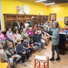 Els assajos van començar ahir a la seu de l’Agrupació Coral. - JORDI BONILLA