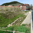 Una de les parcel·les que s’han obtingut per destinar-la a la construcció d’habitatges protegits.