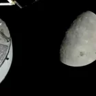 Moment de la retransmissió en directe de la missió de la NASA. - NASA