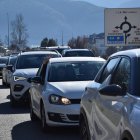 Retenciones en una carretera.