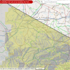 Imatge de les localitats on es vegui l'eclipsi