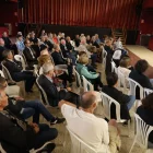 La presentació es va fer ahir a la Sala. - J.GÓMEZ