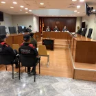 L’acusat, ahir al matí a la banqueta de l’Audiència de Lleida. - A. GUERRERO