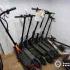 Imatge d’alguns dels patinets decomissats per la Guàrdia Urbana.