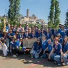 La Pastisseria Terés, en ple Eix Comercial de Lleida, llueix des d’ahir aquest mural inspirat en l’Aplec. - LIFARA ALCARRASSINA