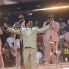 Milers de persones van abarrotar l’Estadi Olímpic de Barcelona en el primer concert del cantant. - LORENA SOPEÑA/EP