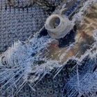 Restes d’un dron recuperades en un llac de Letònia. - EUROPA PRESS/POLICIA DE LETONIA