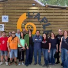 Riba i Freixanet, a l’Aplec amb organitzadors i dirigents d’ERC. - ERC