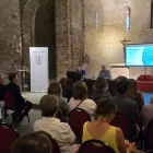 Conferència sobre la candidatura ahir a la Seu d’Urgell. - C. SANS