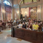 El ple d’ahir, que va durar menys de 3 hores, va comptar amb una notable presència de públic. - AMADO FORROLLA