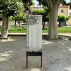 El plafó instal·lat al municipi de Barbens. - CONSELL DEL PLA