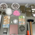 Imatge de la droga decomissada als investigats. - MOSSOS D’ESQUADRA